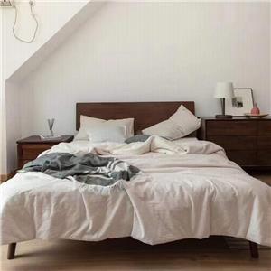 棉质条纹绗缝春秋棉被